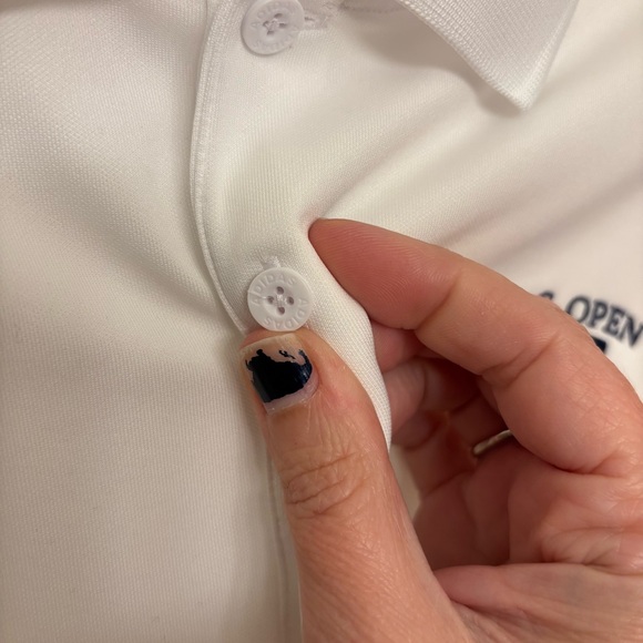 Pebble Beach Adidas White US Open 2019 Golf Polo Shirt Pebble Beach Logo XL - Picture 7 of 11